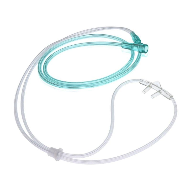 Medical Disposable Nasal Oxygen Catheter Nasal Oxygen Cannula with Oxygen Tube