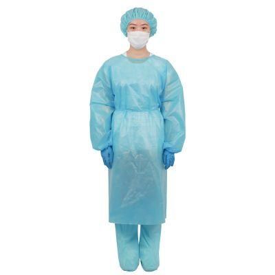 Non Woven Isolation Gown Surgical Level 2 Medical Grade Gown