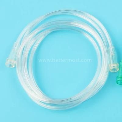 Disposable High Quality Medical Oxygen Tube Clear Color Length 7.6m