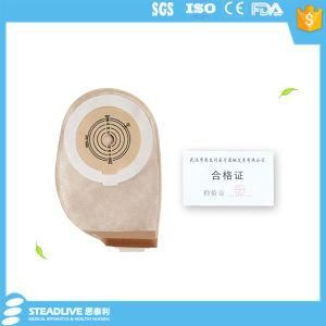 One Piece Drainable Colostomy Bag with Breathable Non-Woven Material, Max Cut: 55mm