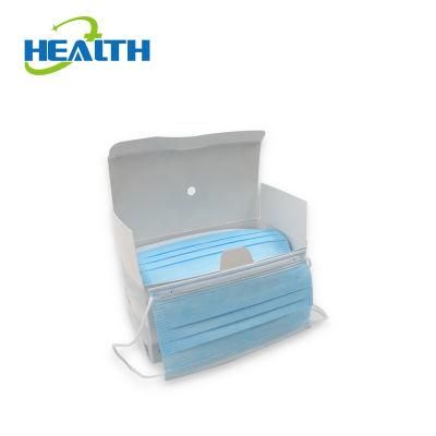 Hospital Protective Nonwoven 3 Ply Disposable Face Mask Earloop