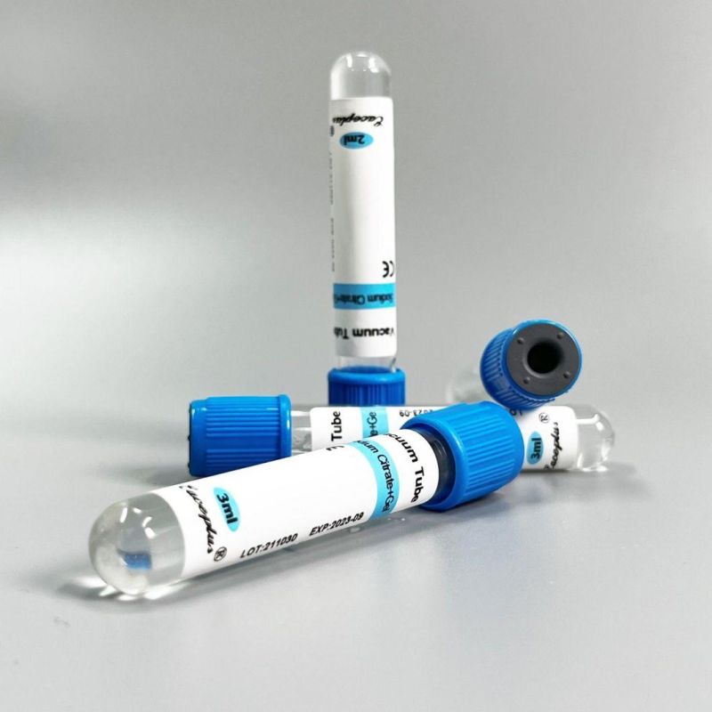 Siny Gel&Sodium Citrate Glass Pet Blood Collection Tube for Medical Test with CE ISO