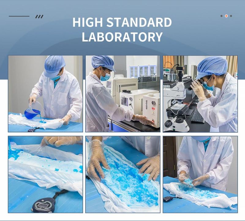 Cheapest Disposable Underpads with Adhesive Stickers for Hospital Pad Waterproof Hospital Factory Cheap OEM Free Sample Incontinent High Absorb Medical Care