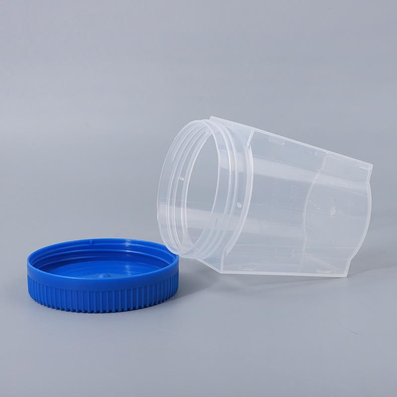 New Design Sterile Stool Test Plastic Urine Square Container