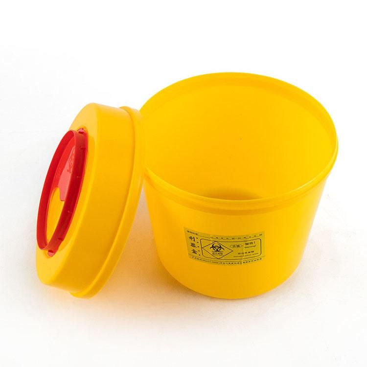 Medicall Waste Collection Disposable Cardboard Safety Box Yellow