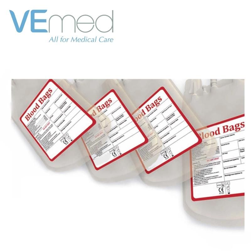 Disposable Single 250ml Blood Collection Bag