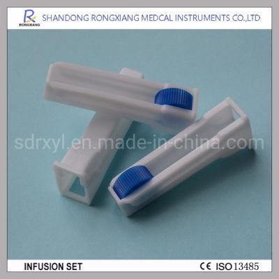 Disposable Medical Products Roller Clamp Infusion Set