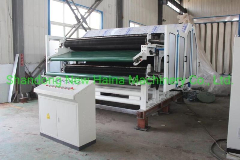 Factory Directly Sale Shoes Materials Needle Punching Machine with Carder Machine