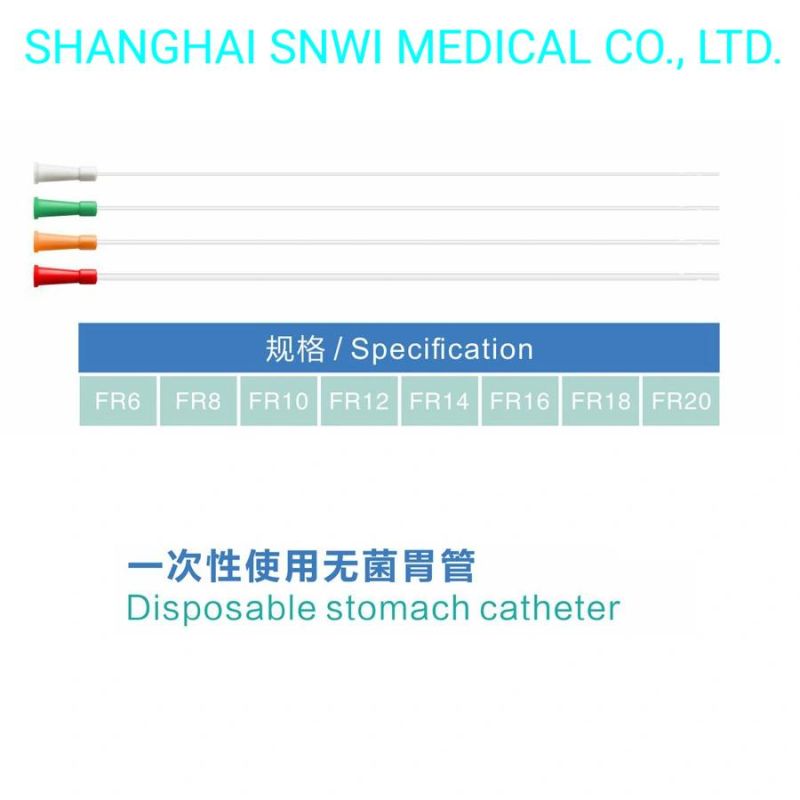 CE/ISO Certified Disposable PVC Stomach Tube with Factory Price