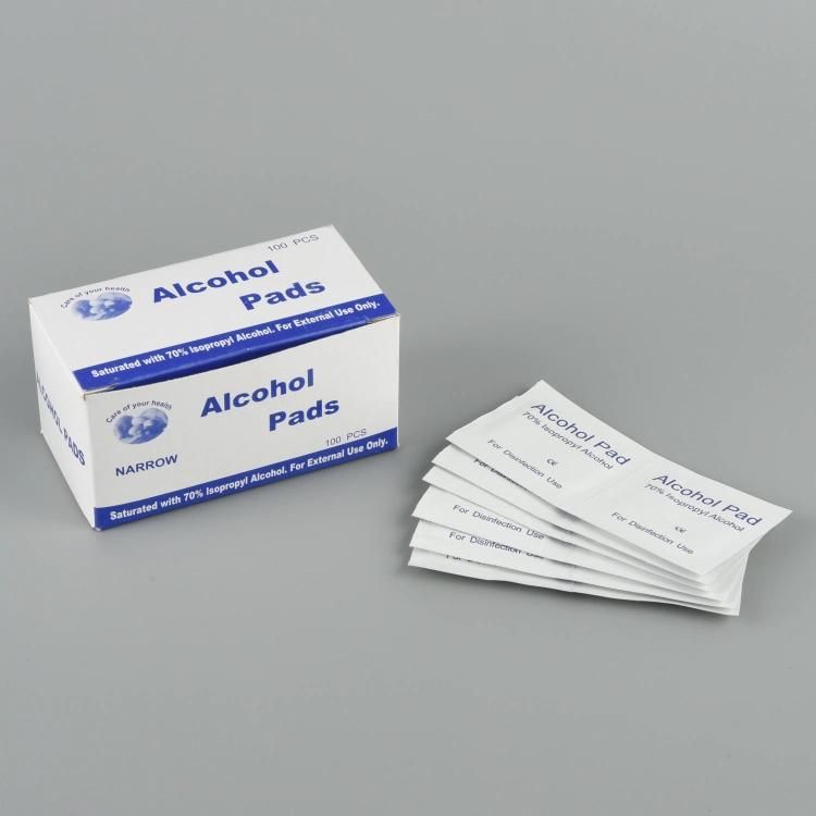 Disposable Nonwoven Alcohol Swabs Alcohol Pads