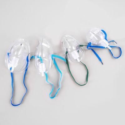 Medical Surgical Disposable Oxygen Breathing Mask Oxygen Face Mask with Tube