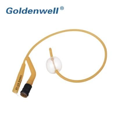 Goldenwell Best Selling Disposable 2/3 Way Latex Foley Catheter