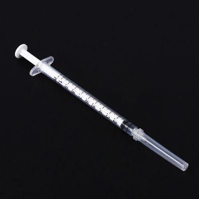 Disposable Safety Retractable Integra Syringe with Fix Needle