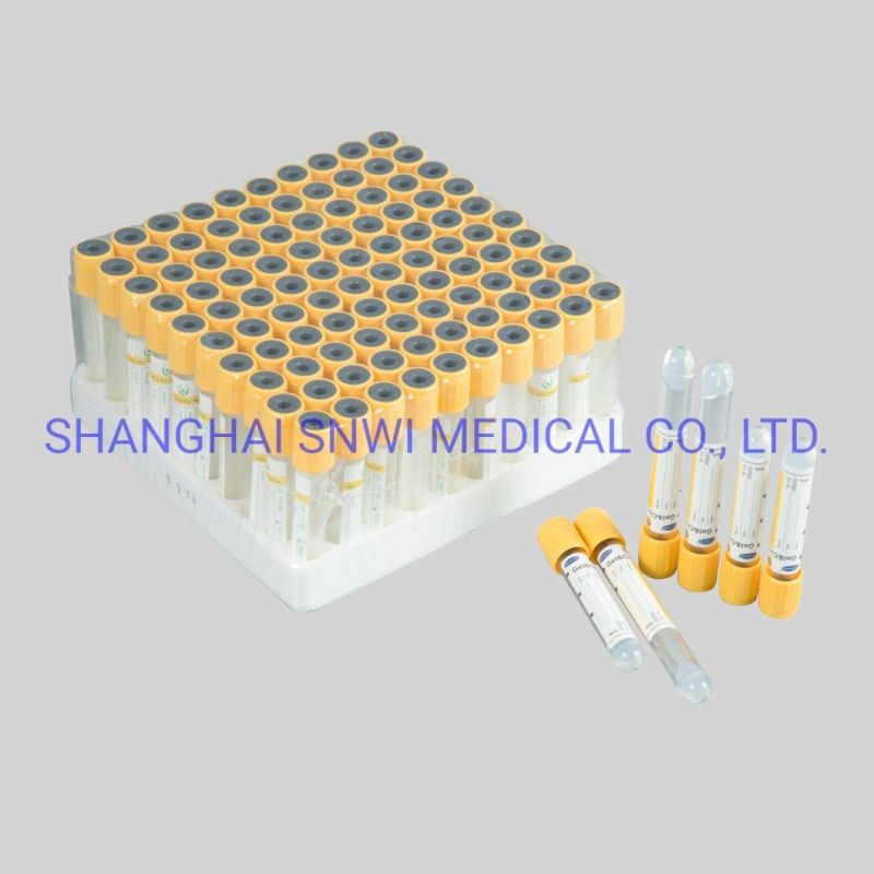 CE&ISO Certificate Medical Disposable PT Blood Collection Tube Add 3.2% Sodium Citrate