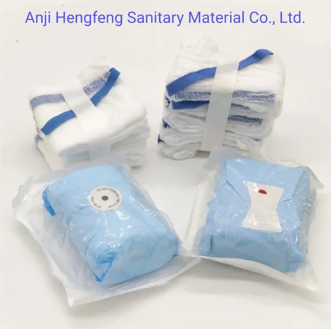 Mdr CE Approved Absorbent Surgical Gauze Laparotomy Sponges with X-ray Valid for 5 Years