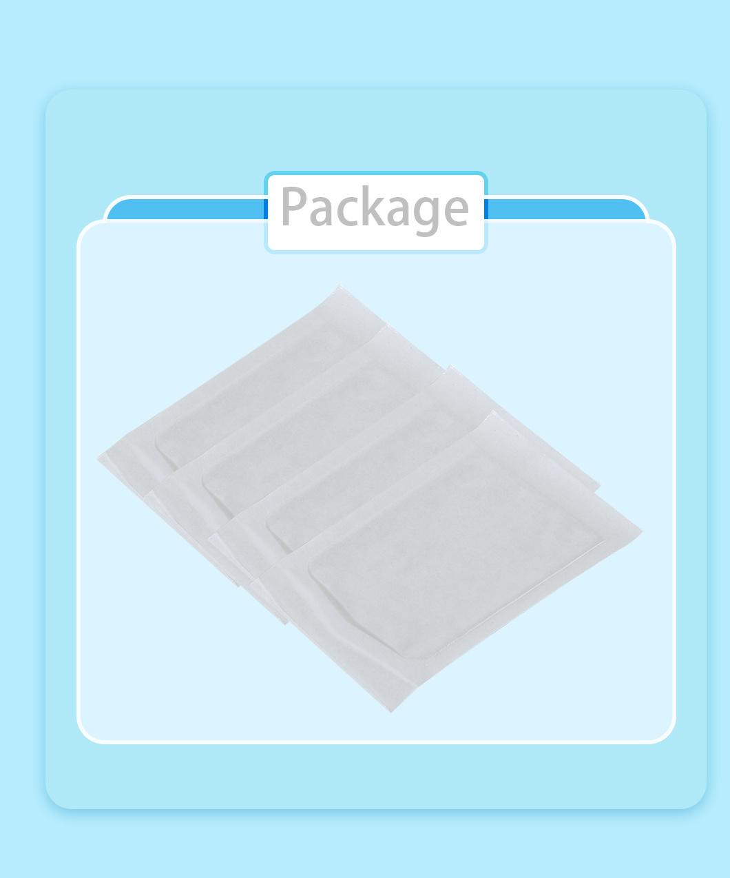 Hydrocolloid Foam Dressing Double Absorb Exudates