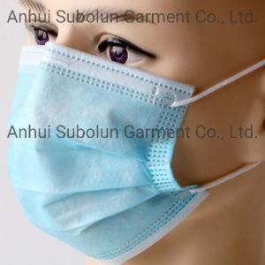 Full Elastic Design Non Woven 3 Ply Disposable Medical Face Mask for Adult