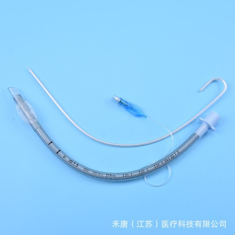 with CE Exportable, Reinforced Endotracheal Intubation, Disposable Catheter, with Balloon for Emergency Treatment, Endotracheal Intubation with Guide Wire