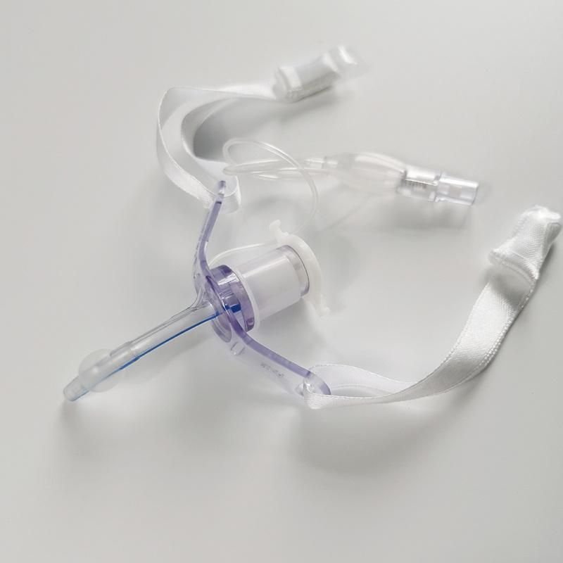 Disposable PVC Tracheostomy Tube with Cuff and Without Cuff