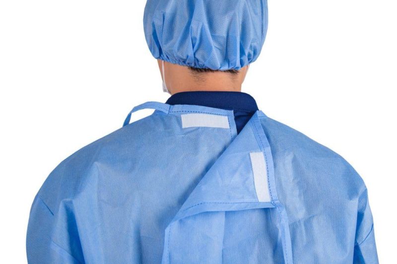 Level 2 Non-Woven Fabric Surgical Gowns with Hooded