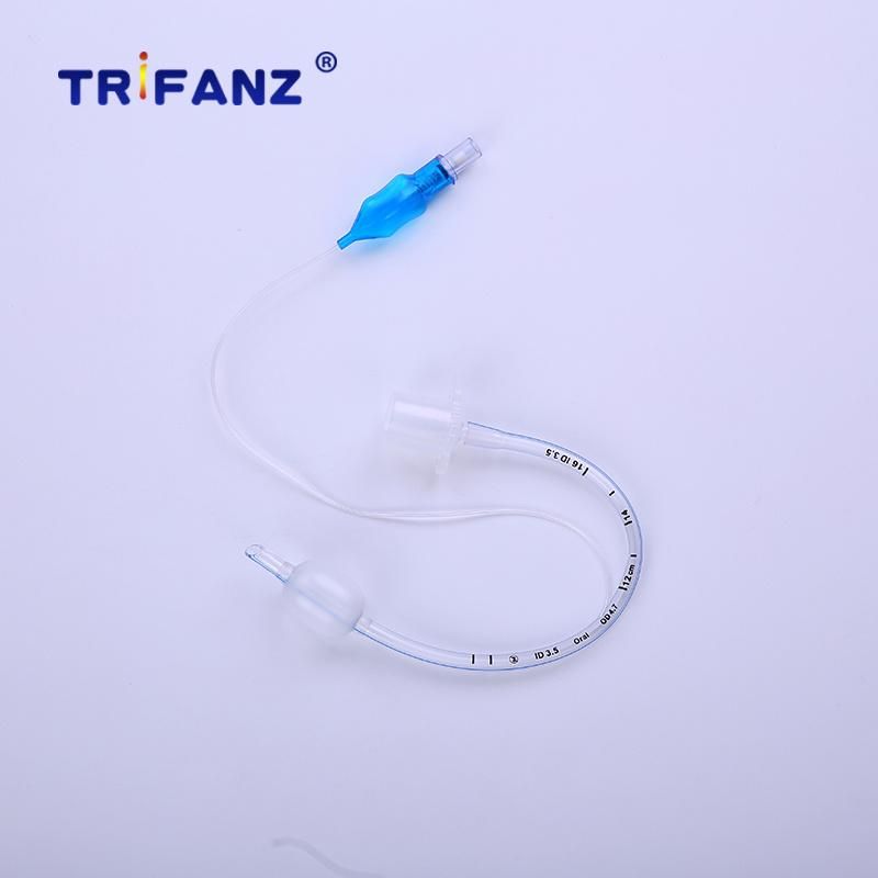 Disposable Medical PVC Tracheostomy Tube Cuffed