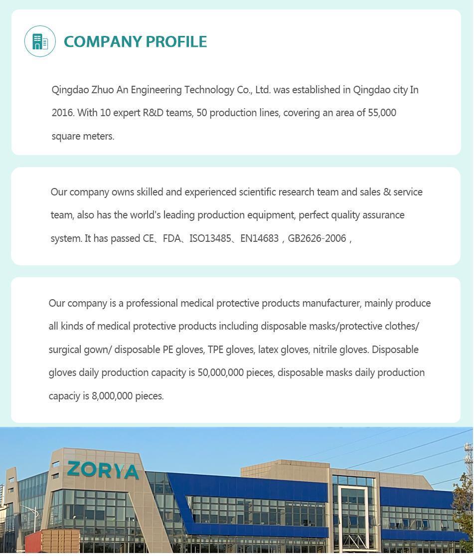 High Quality 100% Pure Nitrile Powder Free Disposable Nitrile Gloves