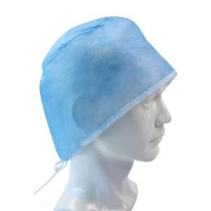 Disposable Nonwoven Doctor Cap Non Woven Doctor Caps Blue