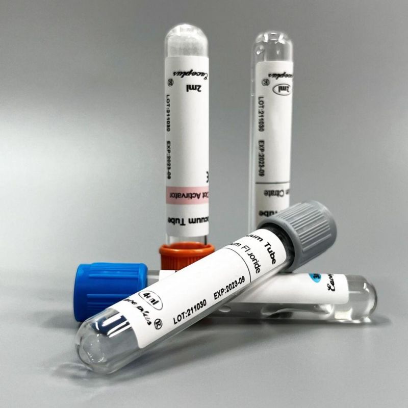 Siny EDTA-K2/EDTA-K3 China Supplier Medical Supplies Blood Test Tube Factory