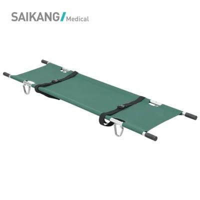 Aluminum Alloy Medical Foldaway Rescue Stretcher