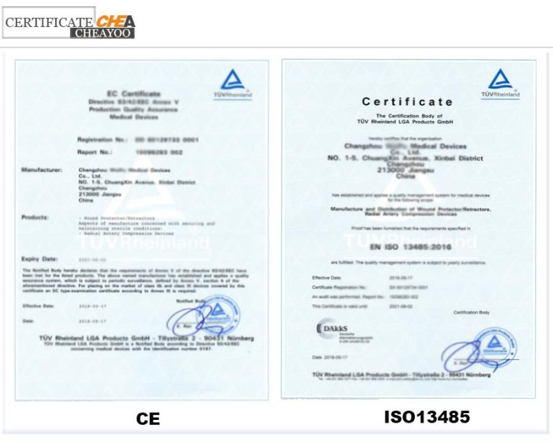 CE Certificate Registration Disposable Laparoscopic 120mm Veress Needle