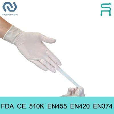 High Quality Powder Free Food Grade FDA CE Disposable Latex Gloves