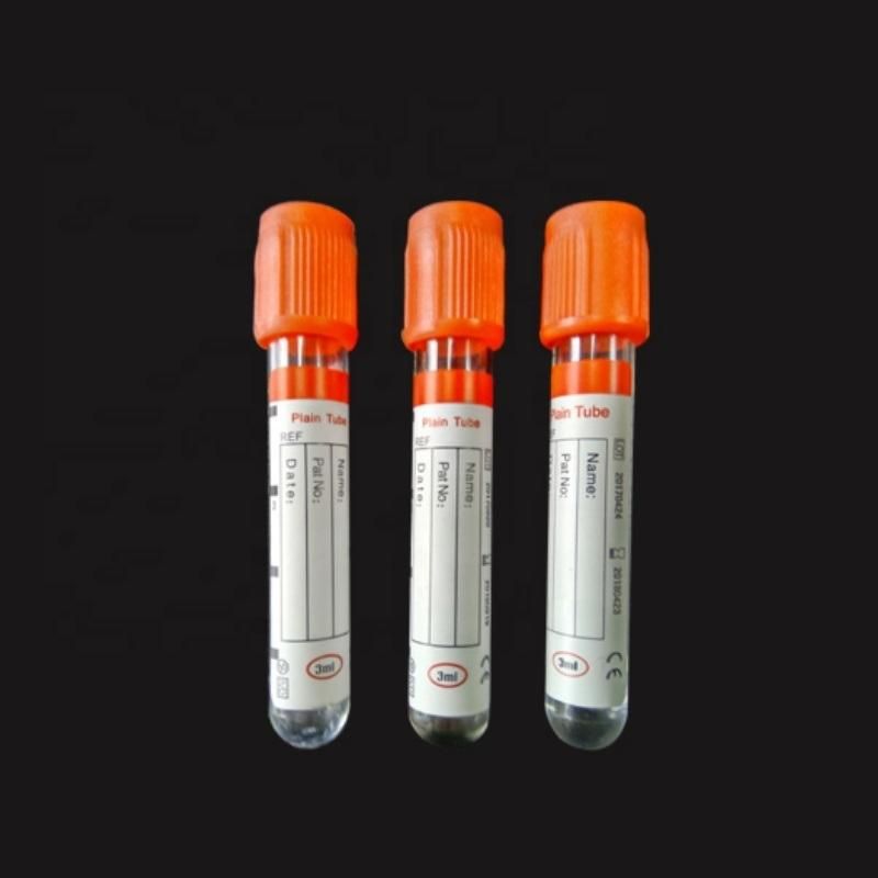 Medical Disposable Vacuum Pet Glass Serum Blood Collection Tube