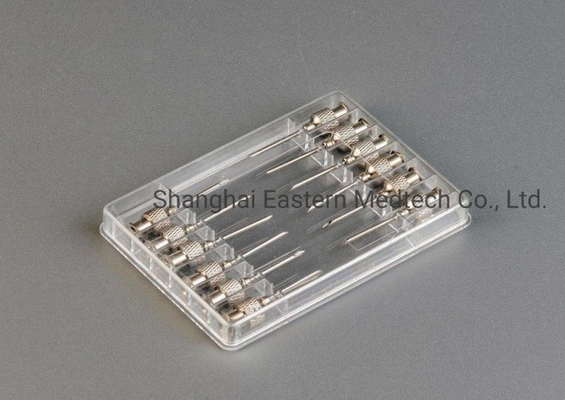 Vet Use Metal Vaccination Needles Veterinary Stainless Steel Syringes Needles