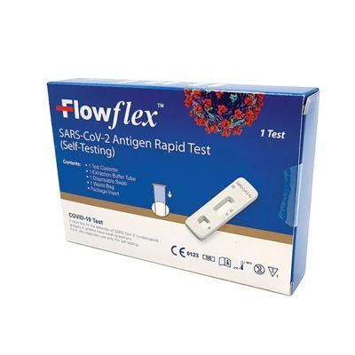 Self Test Saliva Antigen Rapid Test Kit for Home Use with Green Pass and CE Certificate