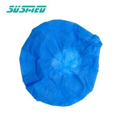 Wholesale Disposable Cotton Doctor Surgical Cap with Elastic Band