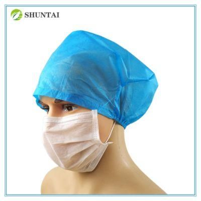 Breathable/Dustproof Disposable Nonwoven Head Cover Mob Hat Hair Net Non Woven Anti Dust Hat for Food/Industry