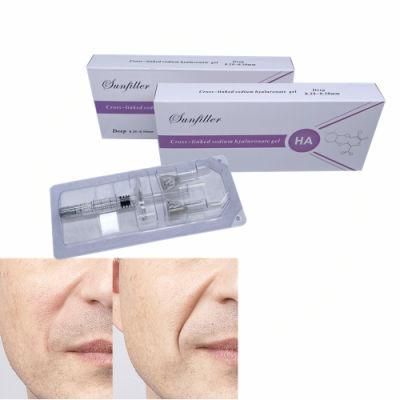 Beauty Products Anti Wrinkle Hyaluronic Dermal Filler with CE Certificate