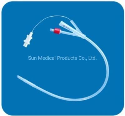 CE&ISO Temperature Sensor Probe Silicone Foley Catheter