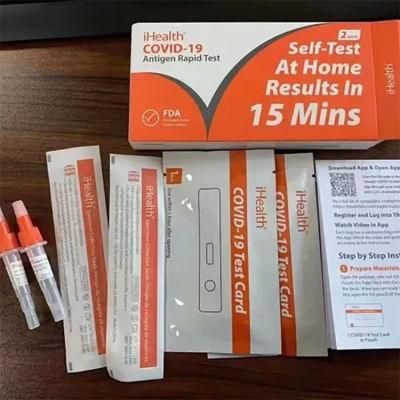 Germany EU CE One-Step Nasopharyngeal Nasal Swab Home Use Antigen Self Rapid Test Kits