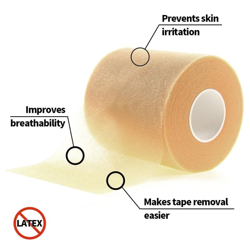 Skin Colour Sports PU Foam Sponge Bandage