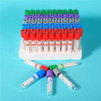 Medical Supplies Disposable Glass Vacuum Blood Sampling Tube