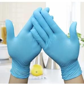 Manufacturing Process of Nitrile Gloves Black Blue Dental in Nitrile Gloves