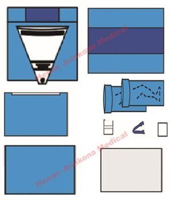 Factory Supply The Disposable CE and ISO Approved Medical Surgery Sterile Delivery Surgical Pack B/ Delivery Pack B Without Surgical Gown