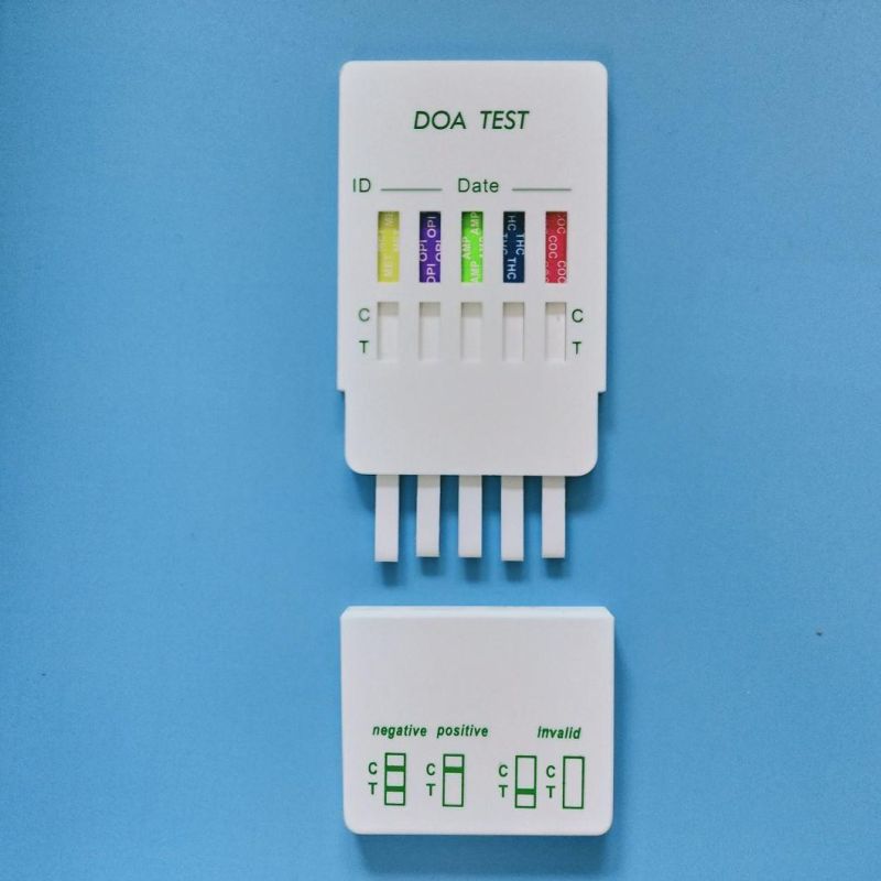 5 Panel Accurate Rapid One Step Saliva Urine Test Drug Test Kit