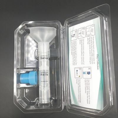 CE/FDA Approved Disposable Saliva Collection Kit for DNA/Rna Test with Factory Price