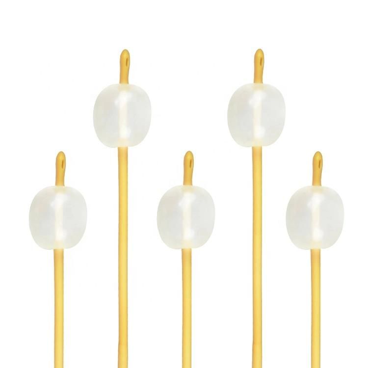 China Supplier Silicone Coated 2 Way Latex Foley Catheter