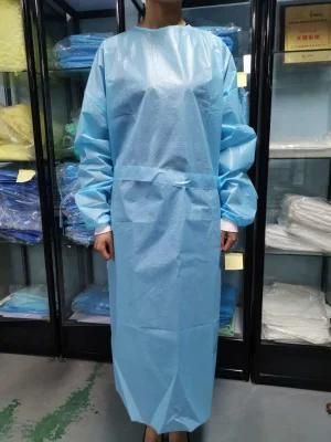 Professional High Quality Disposable Surgical Hospital Pppe Isolation Gown
