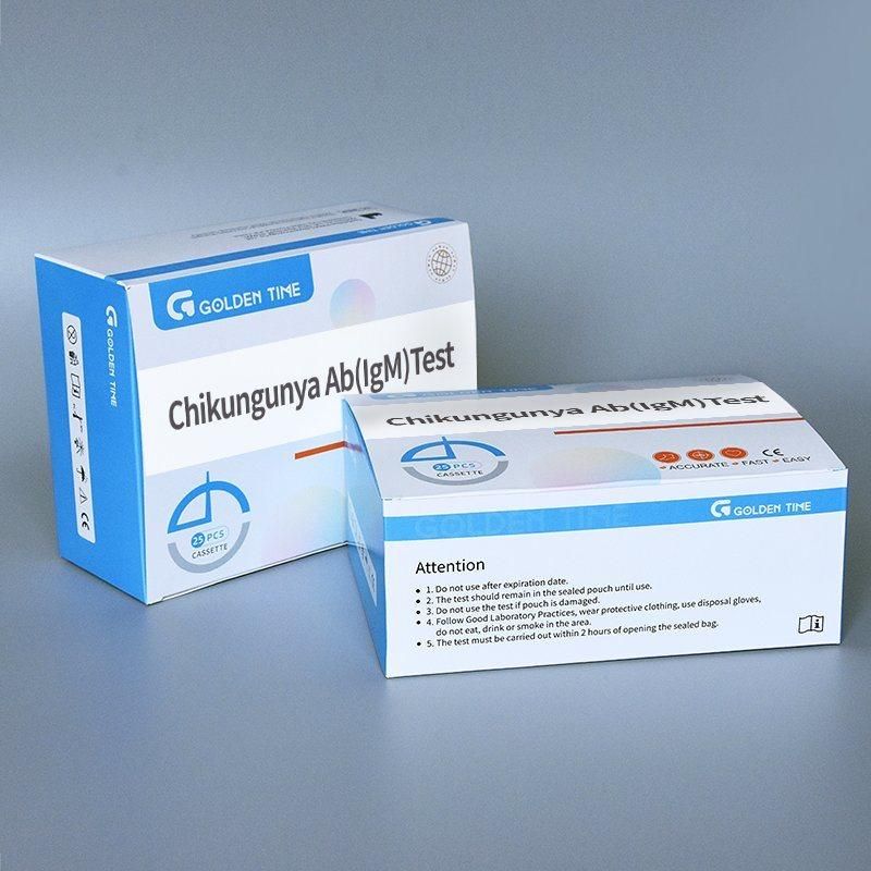 Medical Disposable Products Ivd Kit Test for Chikungunya Fever Chik Ab Test