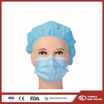 Hospital Medical Disposable Surgical 3 Ply Earloop Face Mask