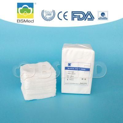 100% Cotton Medical Supply Non-Sterile Gauze Swab Sponge Pad Gauze Swabs